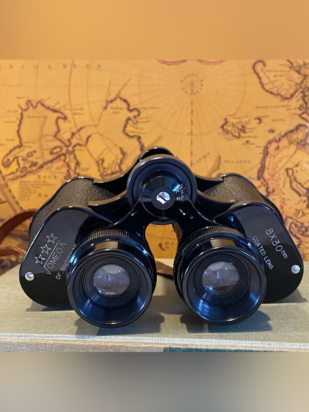 Vintage Omega Binoculars 8 x 30 Coated Lens